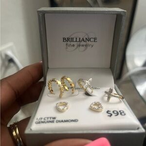 sterling silver 14 kt gold plated